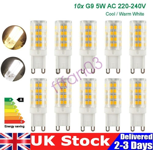 10pcs led bulb - g9, capsule