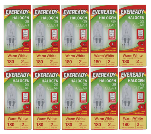 10x eveready halogen - eveready,