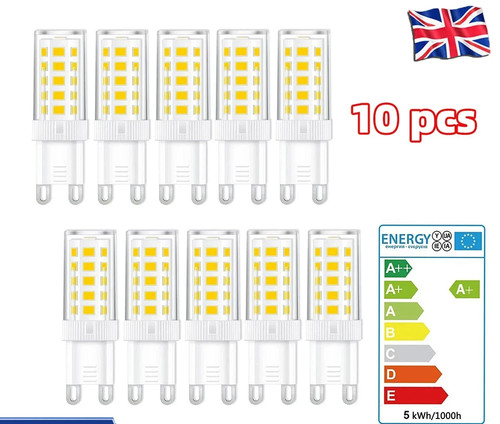 10x led bulb - g9, warm/cool