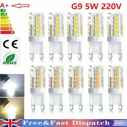 10x led bulb warm - 10x, g9