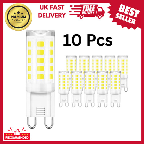10x led bulb cool - g9, 7w