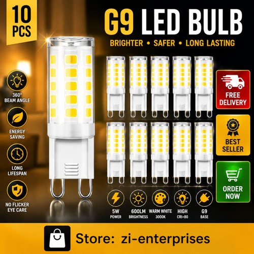 Led bulb 7w cool white - x, g9