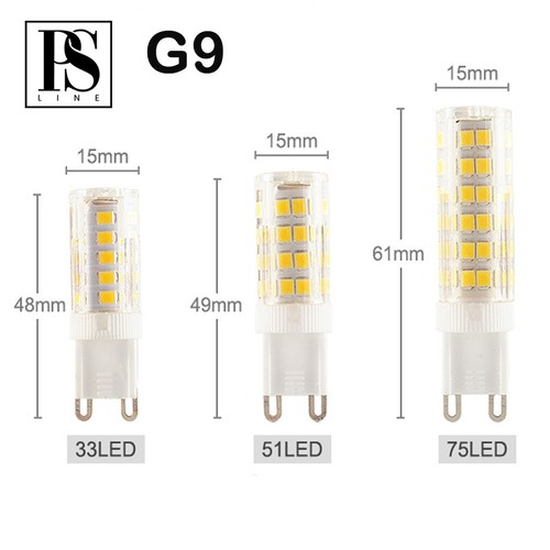 High quality led - g9, 3w,5w,7w