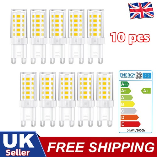10x led bulbs - g9, warm/cool