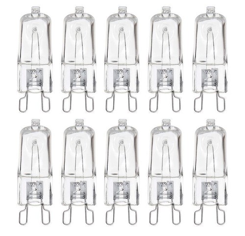 Halogen bulbs 40w warm - 10,