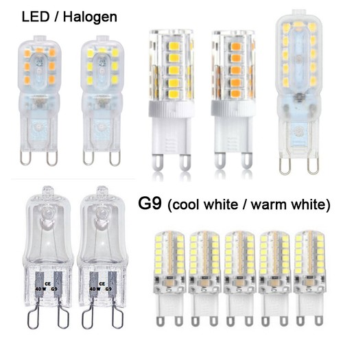 10x 25w 40w 60w - g9, 5w