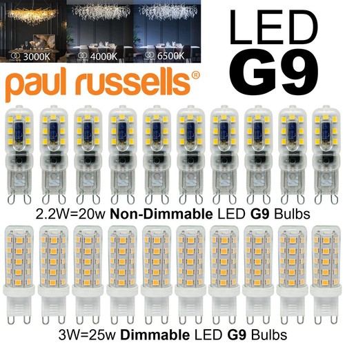 20x led bulbs - 1-20x, g9