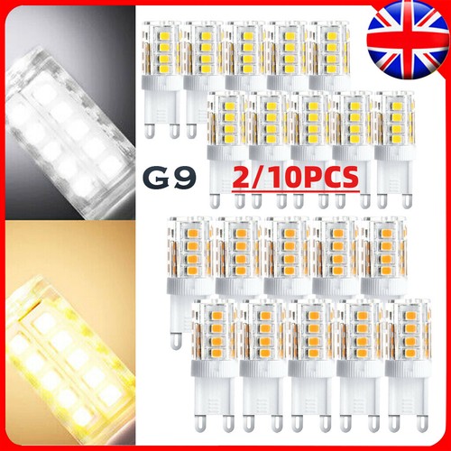 10x led bulb warm cool - g9,