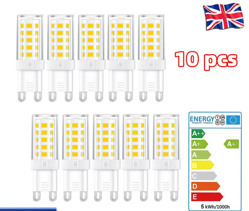 10x led bulbs - g9,